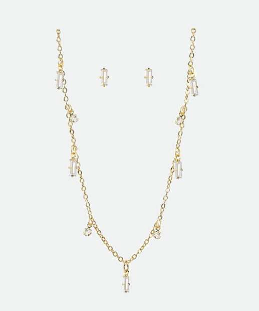 Kit Relógio Feminino Strass Condor COPC21JFB/K4D