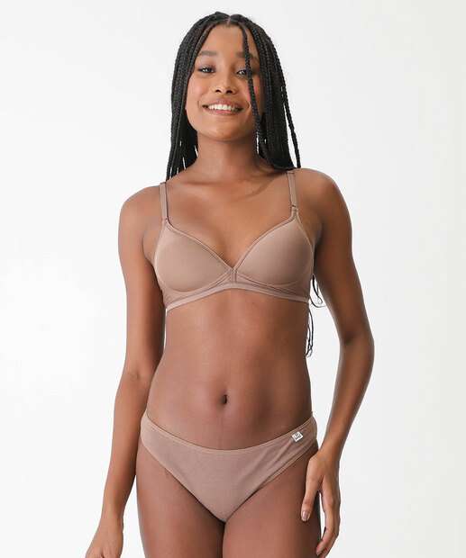 Kit 2 Calcinhas Tanga Básica DelRio 