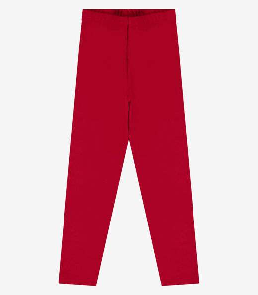 Legging Infantil Feminina Molecotton Rovitex Kids Vermelho