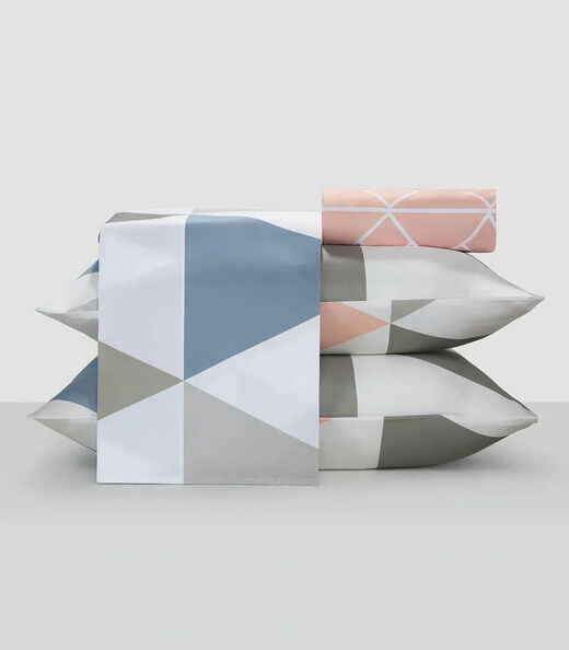 Image_Jogo De Cama 200 Fios Queen 4 Peças Lar E Lazer Branco