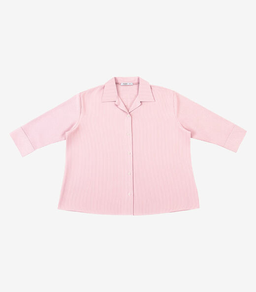 Image_Camisa Feminina Manga 3/4 Listrada Secret glam Rosa