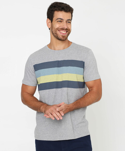 Image_Camiseta Masculina Listras Manga Curta MR