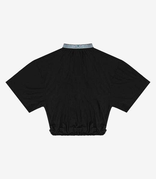 Blusa Feminina Gola Alta Endless Preto