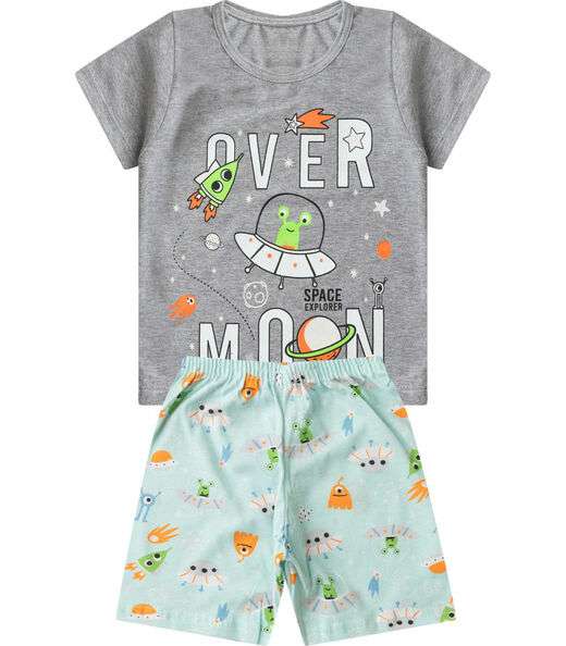 Image_Pijama Infantil Menino Brilha No Escuro Select Cinza