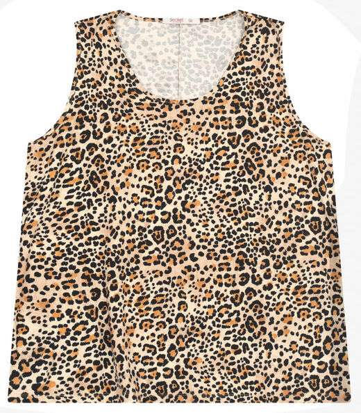 Regata Feminina Plus Size Secret Glam Bege