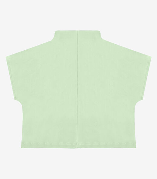 Blusa Feminina Com Gola Chaminé Select Verde