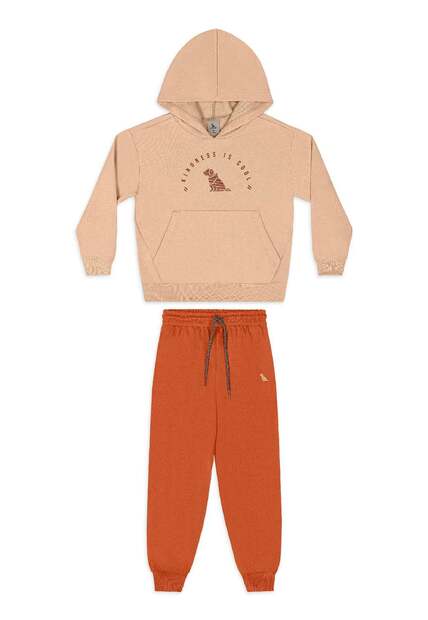 Conjunto Infantil Blusão e Calça Quimby
