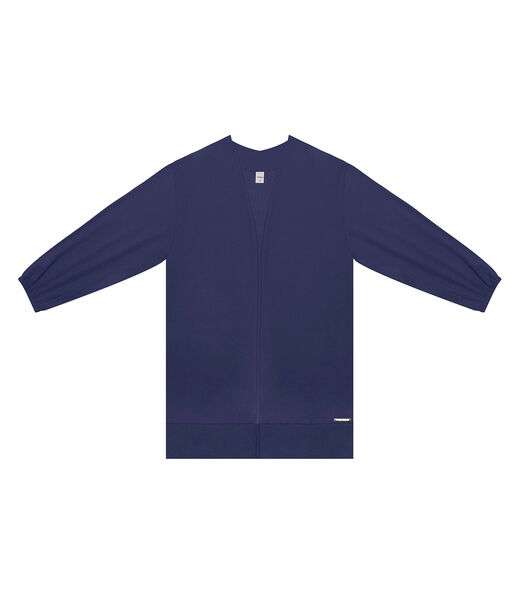 Cardigan 3/4 Feminino Rovitex Azul