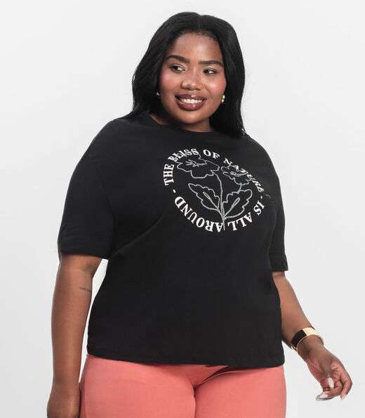 Bermuda Feminina Plus Size Secret Glam Laranja