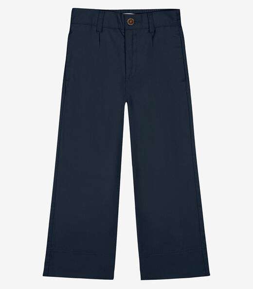 Calça Infantil Feminina Wide Leg Trick Nick Azul