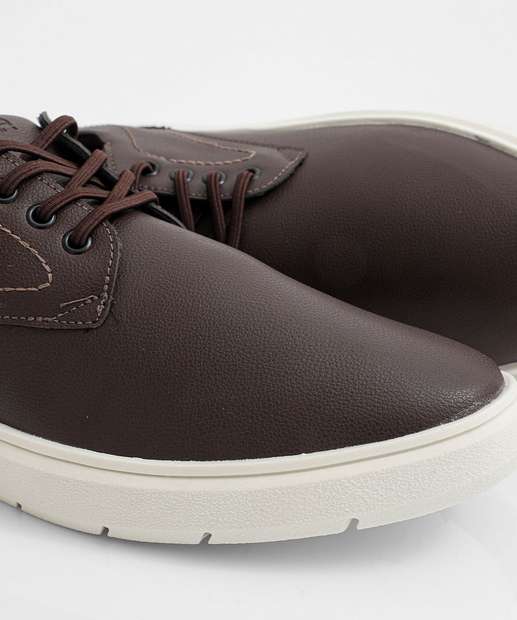 Sapatênis Masculino Casual Marrom
