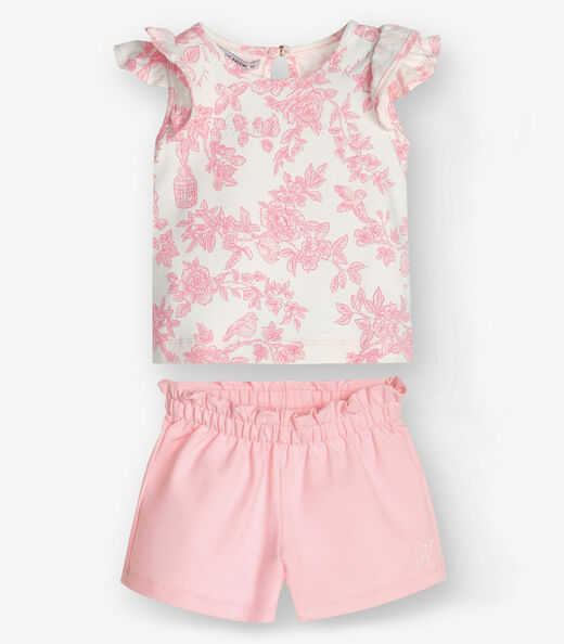 Image_Conjunto Regata com Shorts Menina Trick Nick Rosa