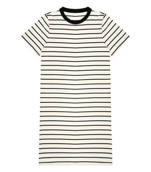 Vestido Feminino Listrado Rovitex Bege