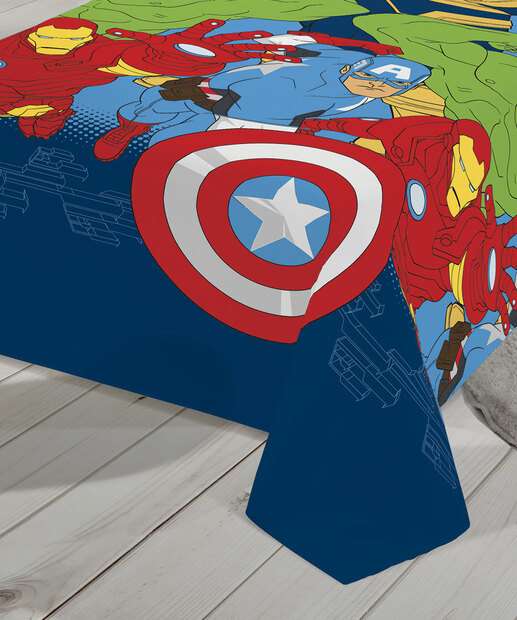 Jogo De Cama Solteiro Microfibra Avangers Lepper 2 Peças