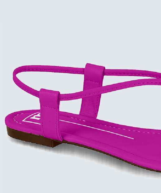 Sandália Feminina Rasteira Moleca 