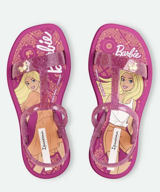 Image_Sandália Infantil Barbie Ipanema Rosa 