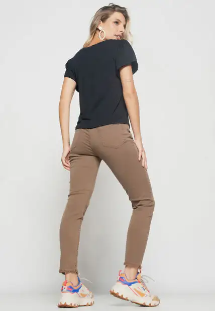 Blusa  Princesa Com Detalhe Assimétrico Malha Preta