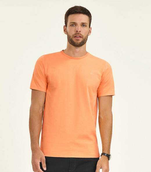 Image_Camiseta Masculina Básica Diametro Laranja