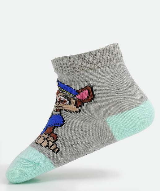 Kit 2 Pares Meias Infantil Patrulha Canina Nickelodeon 