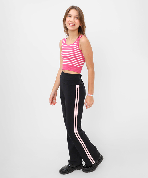 Blusa Regata Juvenil Marisa Tam 10 a 16 Rosa