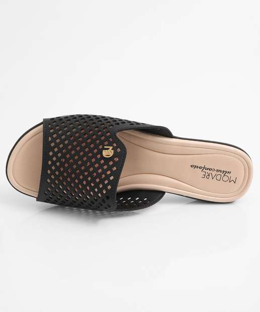 Tamanco Feminino Salto Grosso Modare Preto