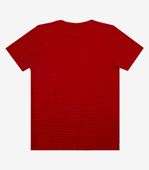 Camiseta Masculino em Cotton Rovitex Vermelho