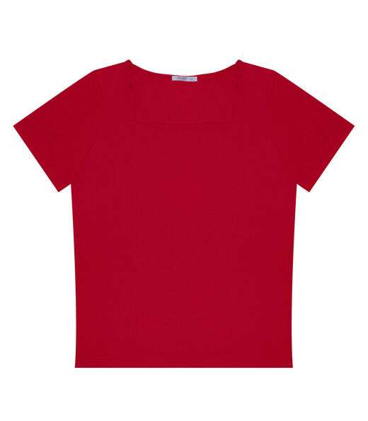 Blusa Feminina Plus Size Secret Glam Vermelho