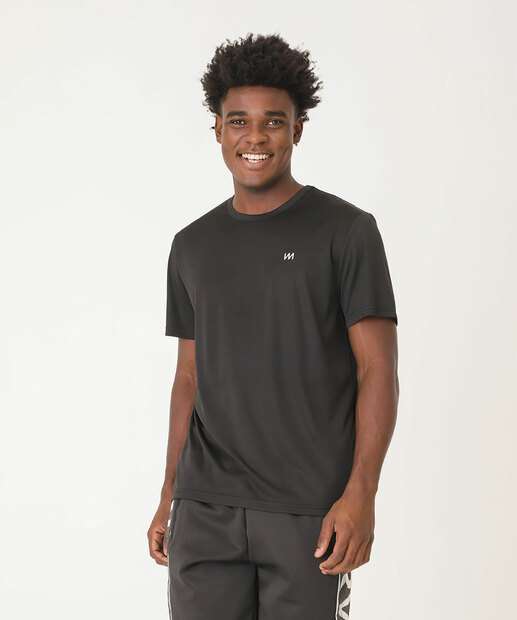 Camiseta Masculina Fitness Manga Curta MR