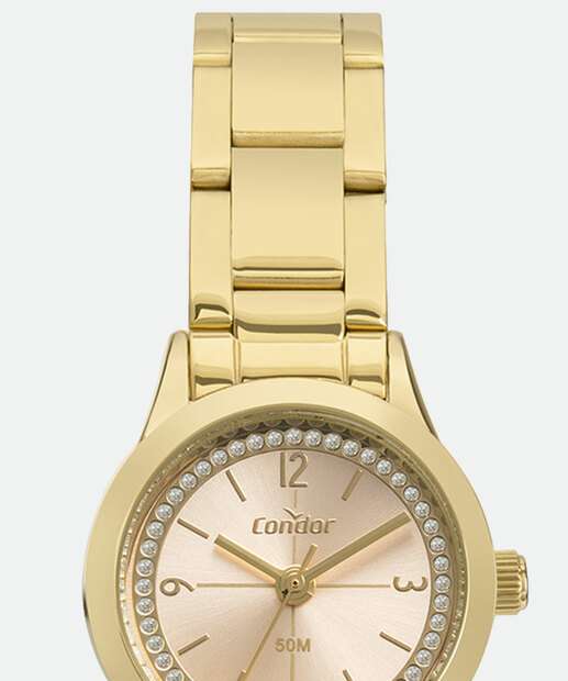 Relógio Feminino Strass Condor COPC21JMA4J