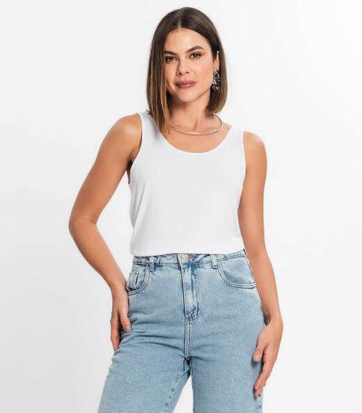 Image_Regata Feminina Básica Rovitex Branco