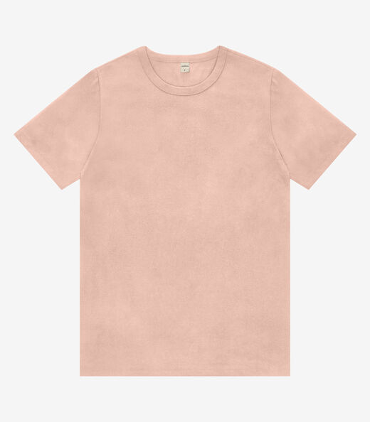 Camiseta Básica Unissex Rovitex Rosa