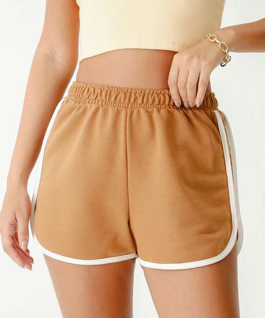 Short Feminino Moletinho Viés Marisa