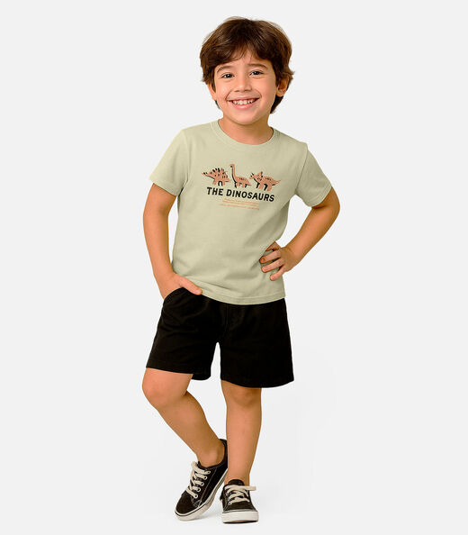 Image_Conjunto Infantil Camiseta Com Bermuda Select Verde