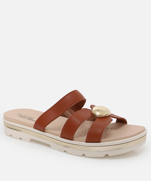 Image_Rasteirinha Feminina Conforto Fivela Modare Marrom