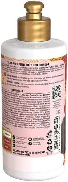 Creme de Pentear Salon Line Sos Ricino Queratina 300ml