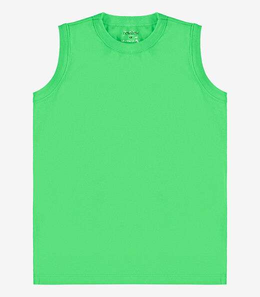 Regata Básica Infantil Masculina Rovitex Kids Verde