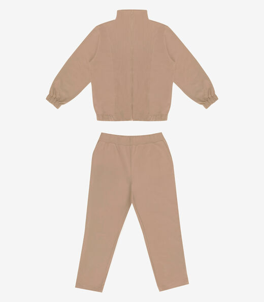 Image_Conjunto Jaqueta com Calça Moletom Secret Glam Marrom