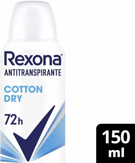 Kit c/9 Unidades de Desodorante Rexona Aero Cotton Dry 150ml
