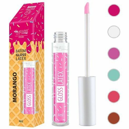 Batom Gloss Latex Cor: 13 Max Love
