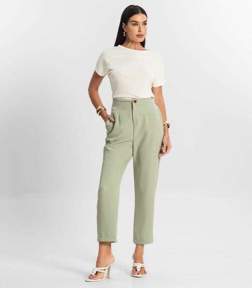 Calça Feminina Alfaiate Endless Verde