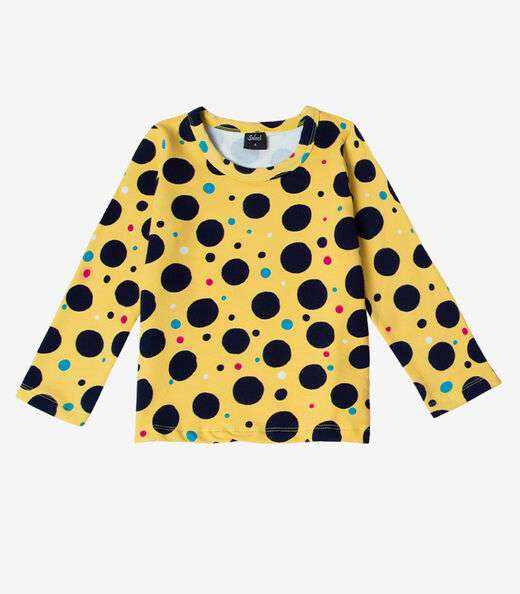Pijama Infantil Feminino Select Amarelo