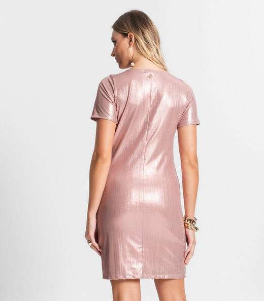 Vestido Feminino Metalizado Endless Unica