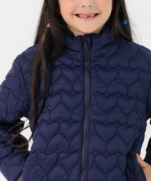 Jaqueta Infantil Matelassê Marisa Tam 04 ao 10 Marinho