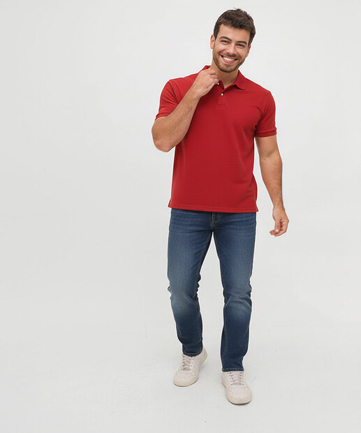 Image_Calça Masculina Jeans Slim Bolsos 