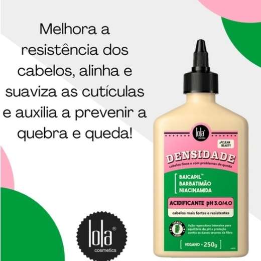 Lola Kit Acidificante e Mascara Densidade 2 Itens