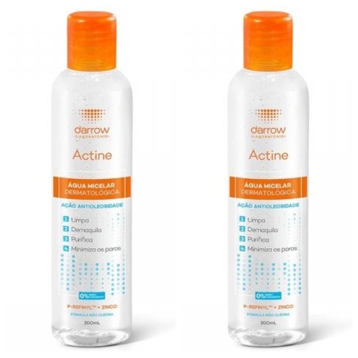 Image_Kit com 2 Unidades de Actine Água Micelar Dermatológica com 200ml