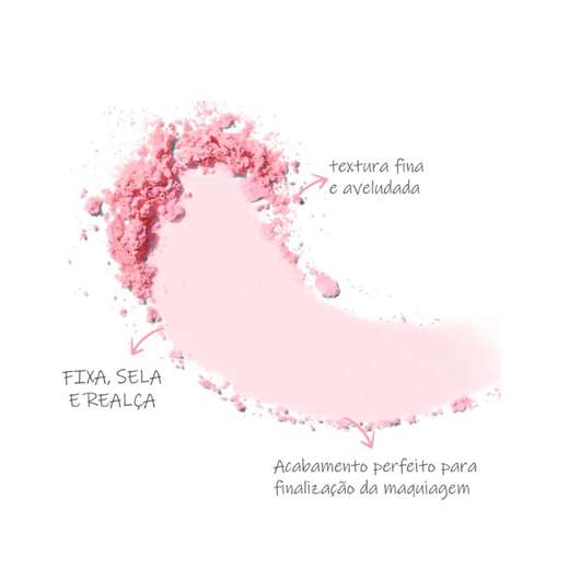 Pó Facial Solto Rosa Pink Powder by Karen Bachini