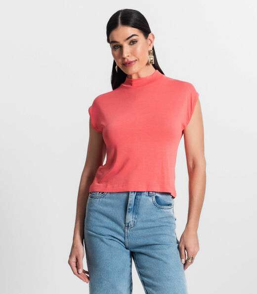 Image_Regata Feminina Visco Tricô Select Rosa