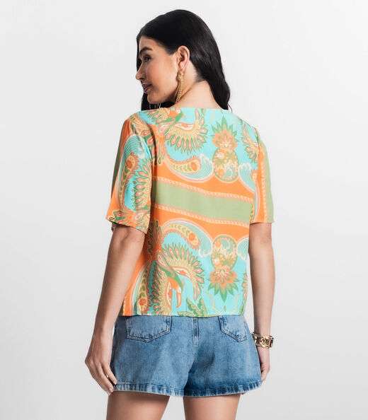 Blusa Feminina Infinita Cor Azul