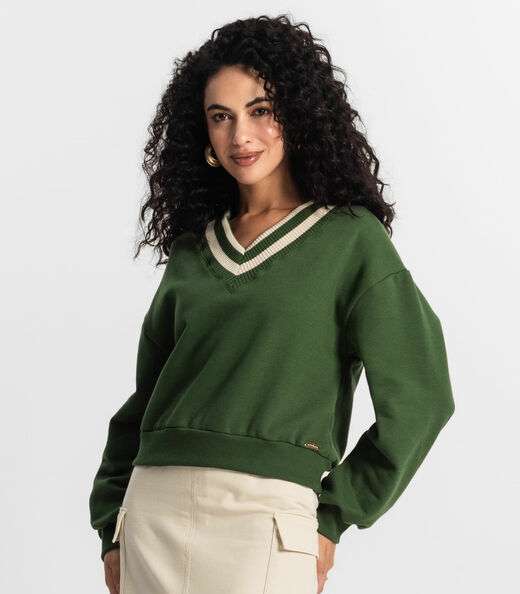 Blusão Feminino Rovitex Verde